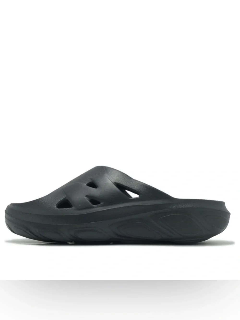 New Balance NIB Fresh Foam RCVRY Super Comfy Black Neutral Women's Slide Sandals
